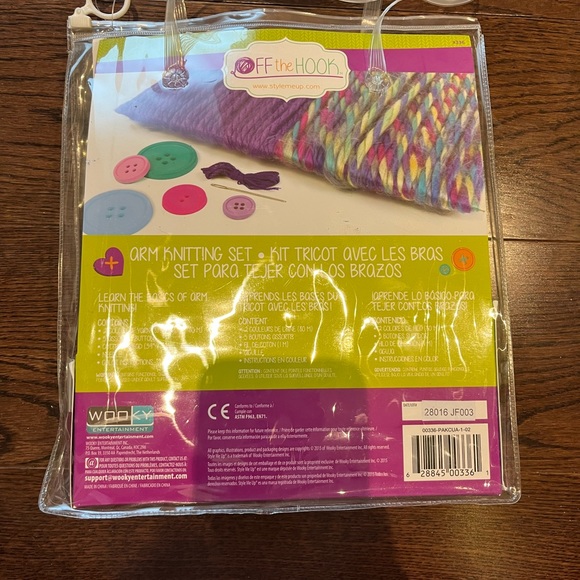 Arm knitting set/kit - Picture 2 of 5